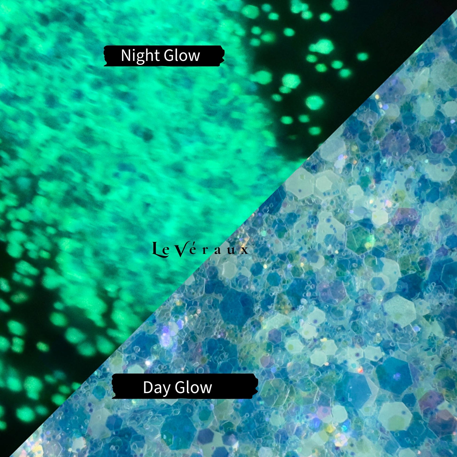 UV Glow in the Dark Glitter: Neon Halloween Nail Art, Resin & Crafts