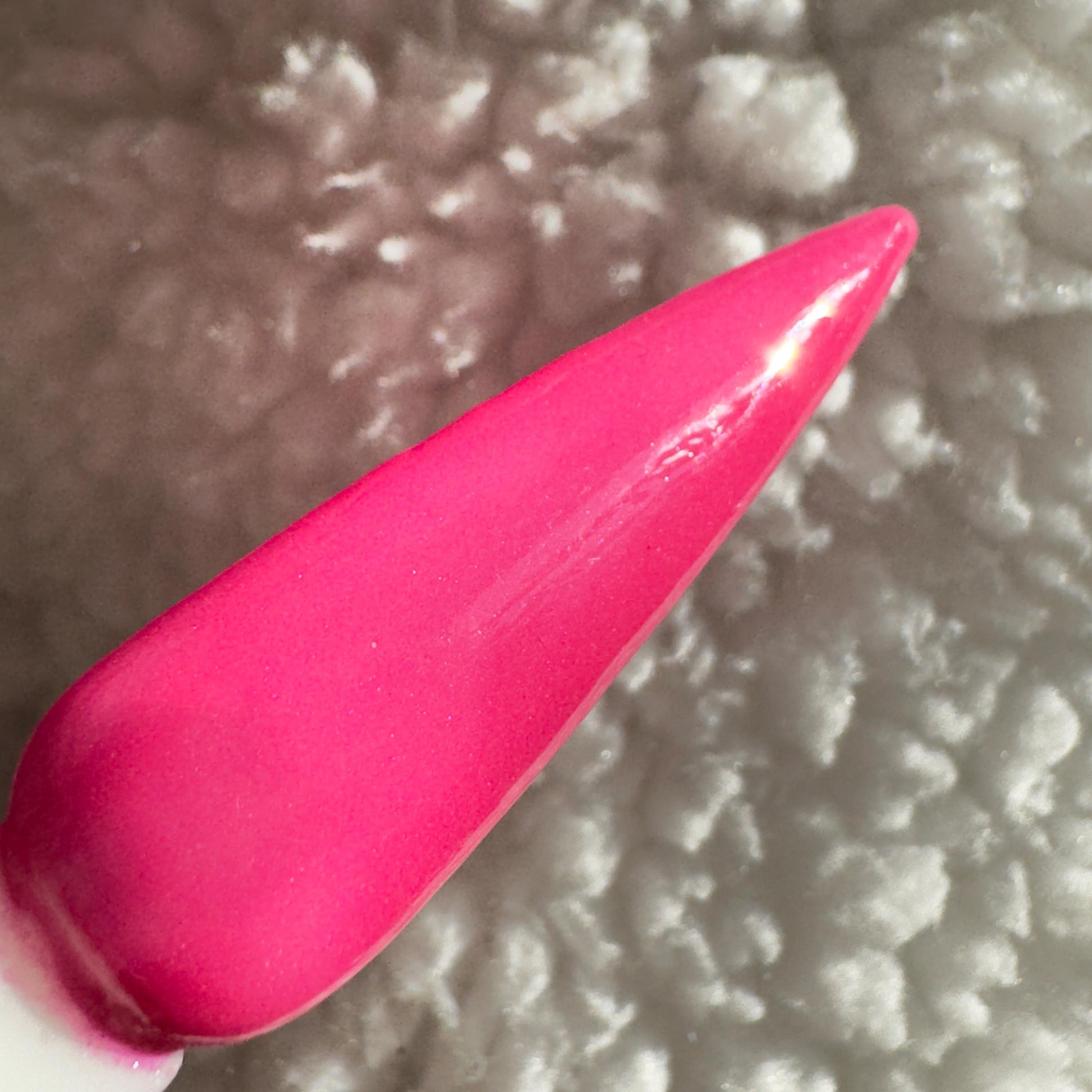 Neon Pink  Dip Powder | Hot Pink Nail Polish dipping diy manicure