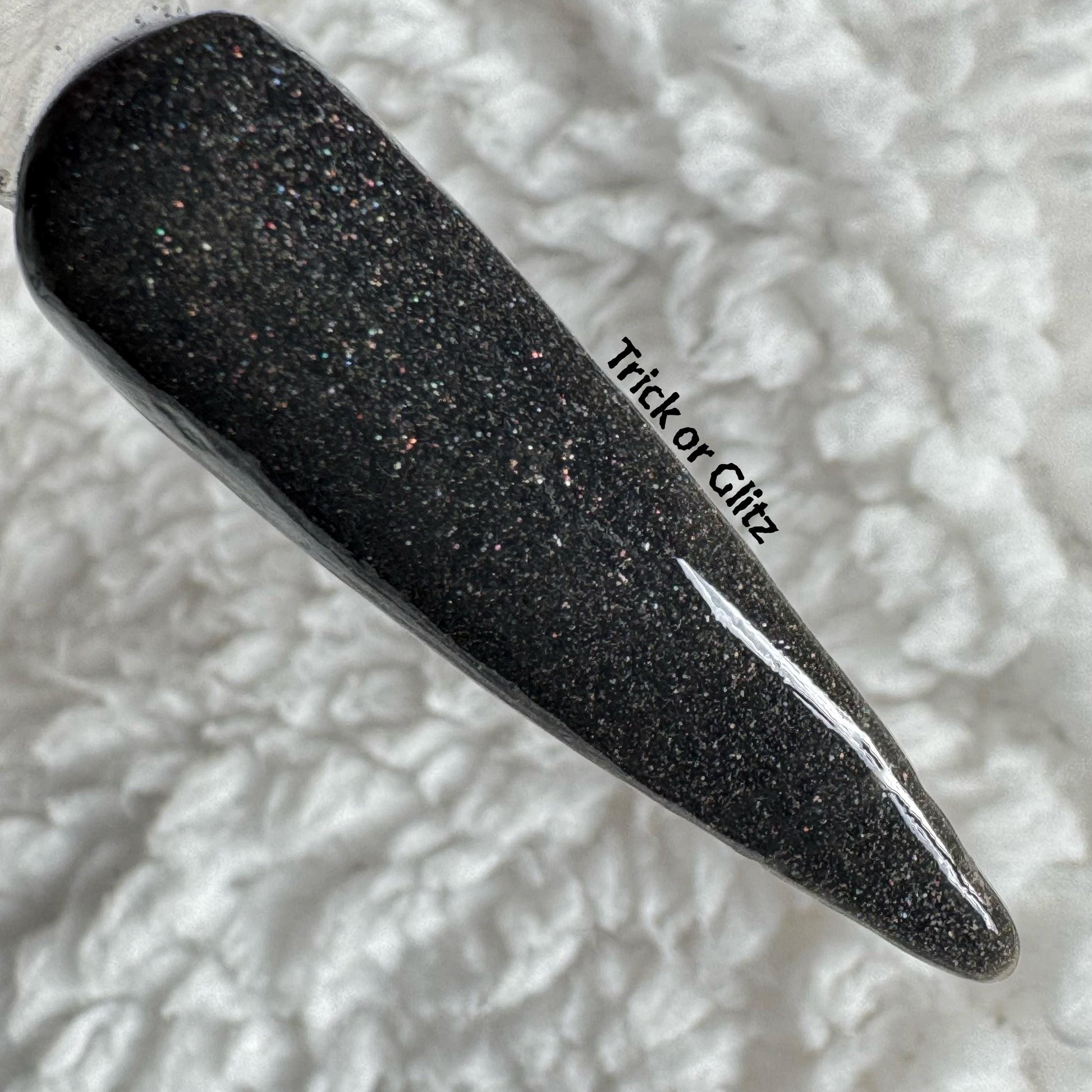 Moonlit Spells Trio | Halloween Dip Powder Set | Black, Orange & Glitter Nail Powder | DIY Nails | LeVéraux Dip Powder