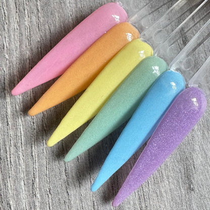 pastel dip powder colours collection set