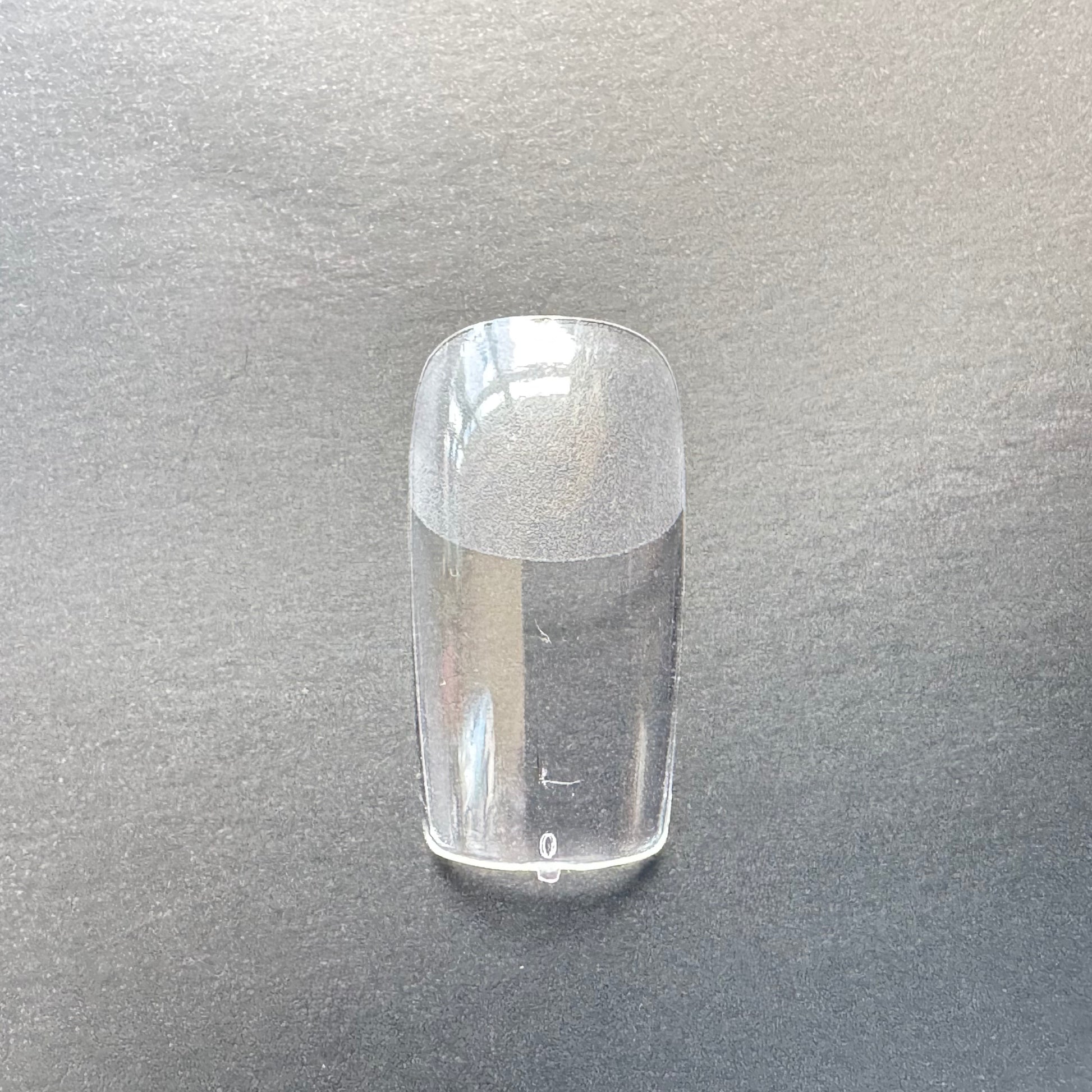 Pre-shaped square soft gel nail tips clear  professional nail extensions