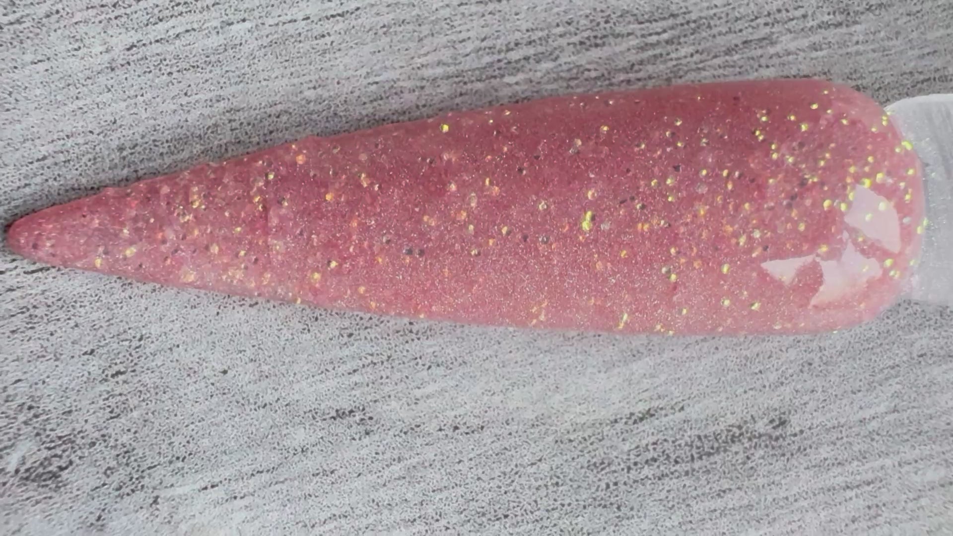 Rosewood Glow | Rose Gold Glitter Dip Powder